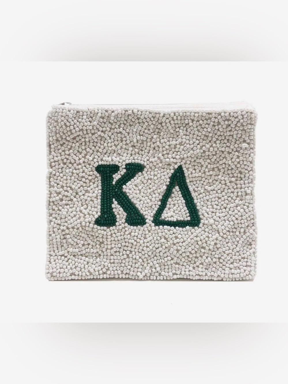 Kappa Delta Beaded Coin/Card Purse